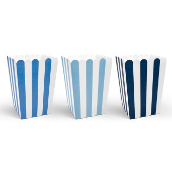 Decorative popcorn boxes - Little Plane, 6 pcs.