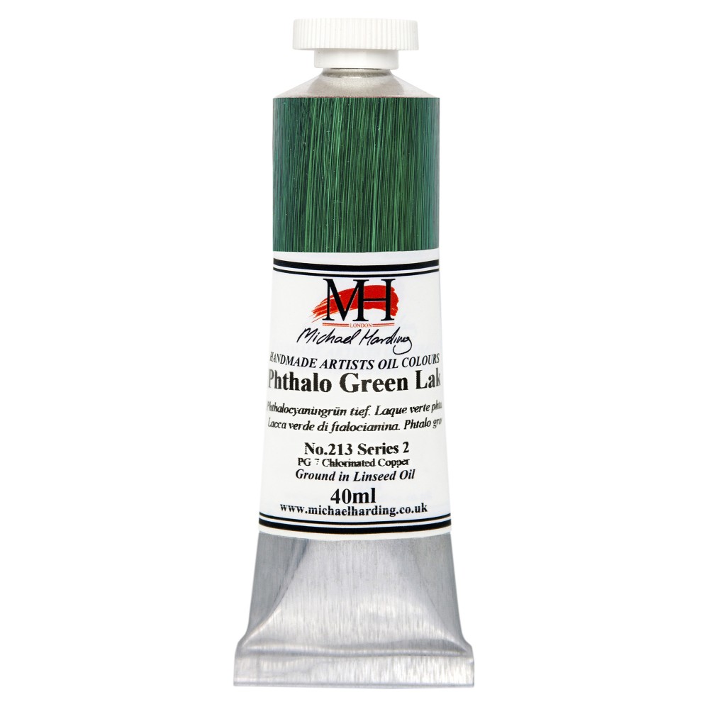 Farba olejna - Michael Harding - 213, Phthalo Green Lake, 40 ml