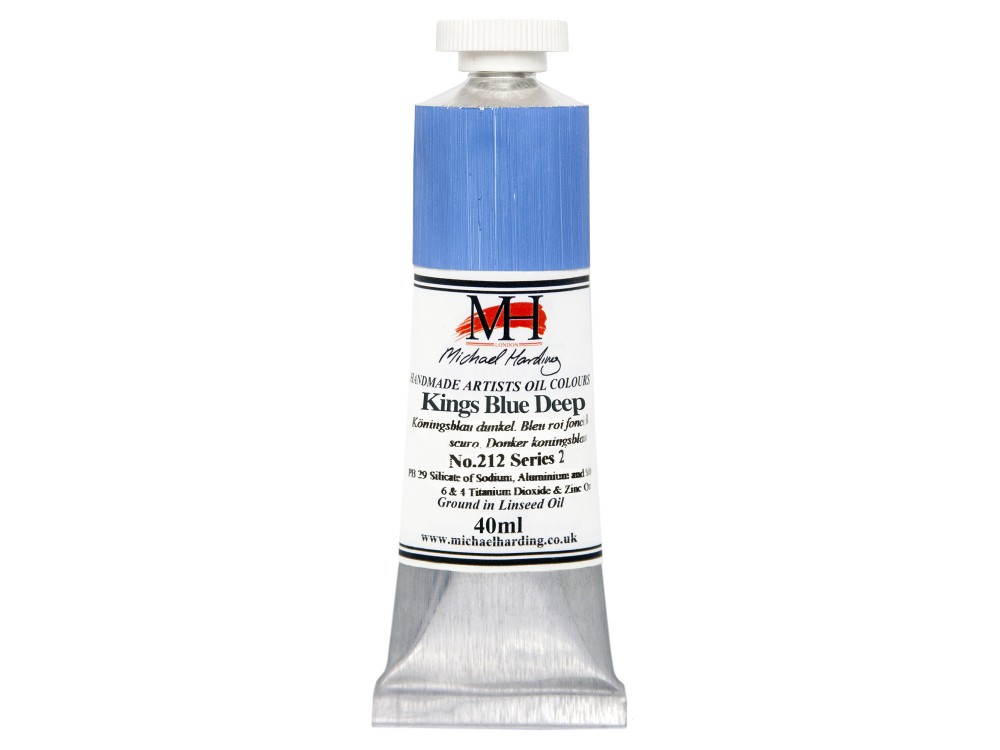 Farba olejna - Michael Harding - 212, Kings Blue Deep, 40 ml