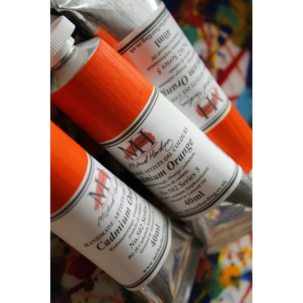 Farba olejna - Michael Harding - 202, Yellow Lake Deep, 40 ml