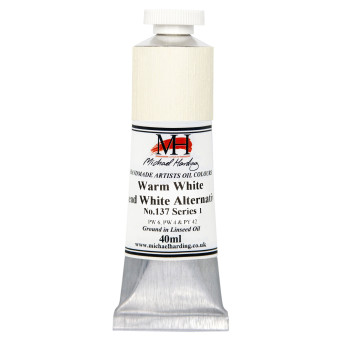 Farba olejna - Michael Harding - 137, Warm White, 40 ml
