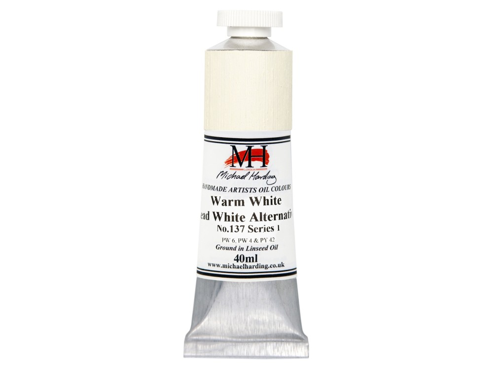 Farba olejna - Michael Harding - 137, Warm White, 40 ml