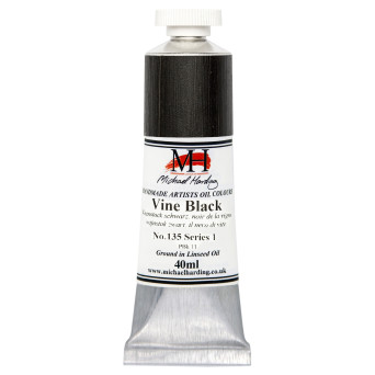 Farba olejna - Michael Harding - 135, Vine Black, 40 ml