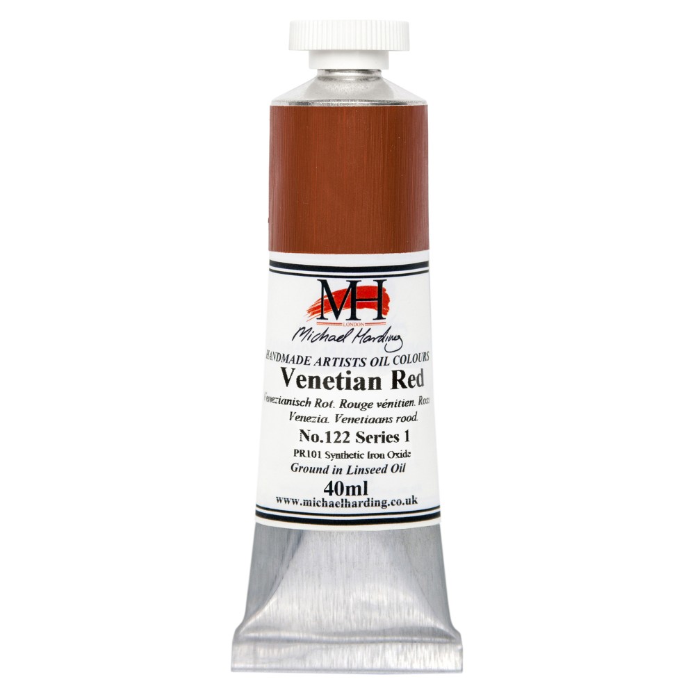Farba olejna - Michael Harding - 122, Venetian Red, 40 ml
