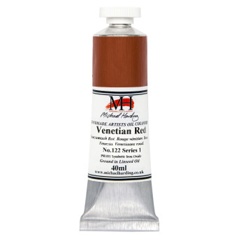 Oil paint - Michael Harding - 122, Venetian Red, 40 ml