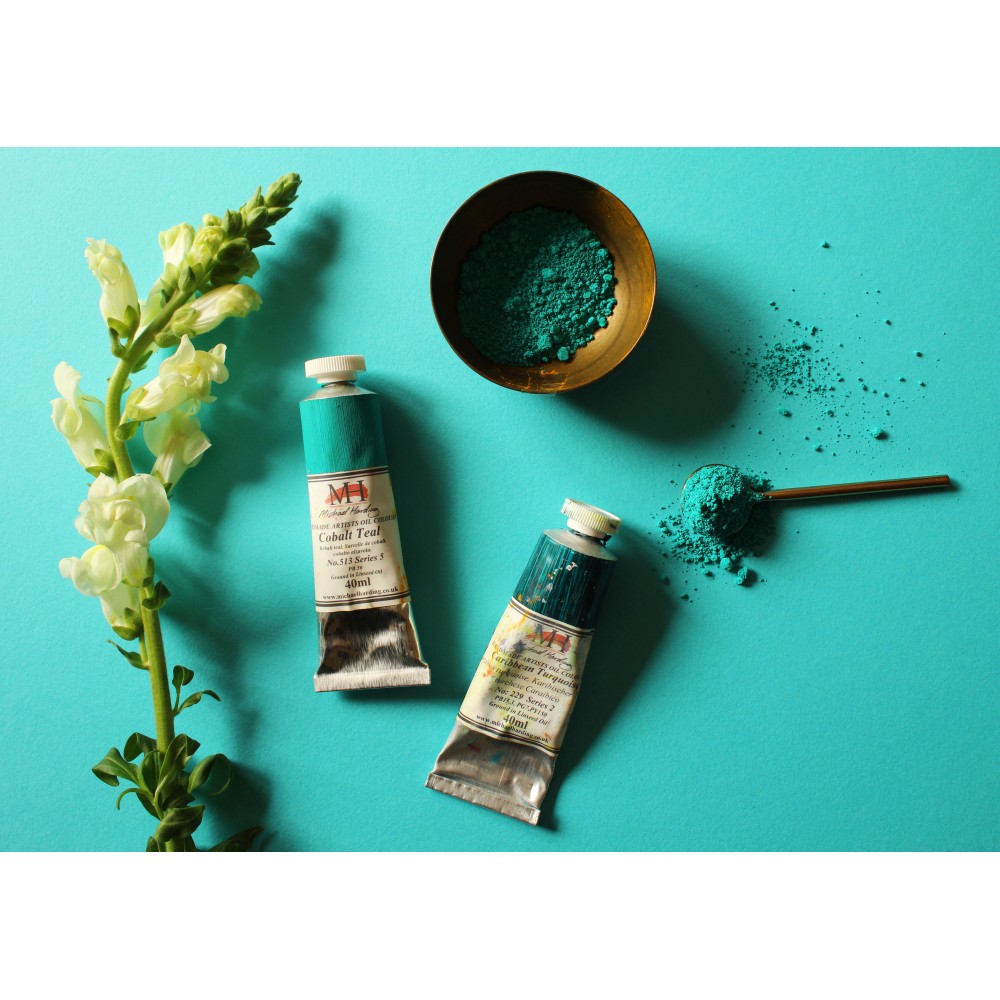 Farba olejna - Michael Harding - 120, Raw Sienna, 40 ml