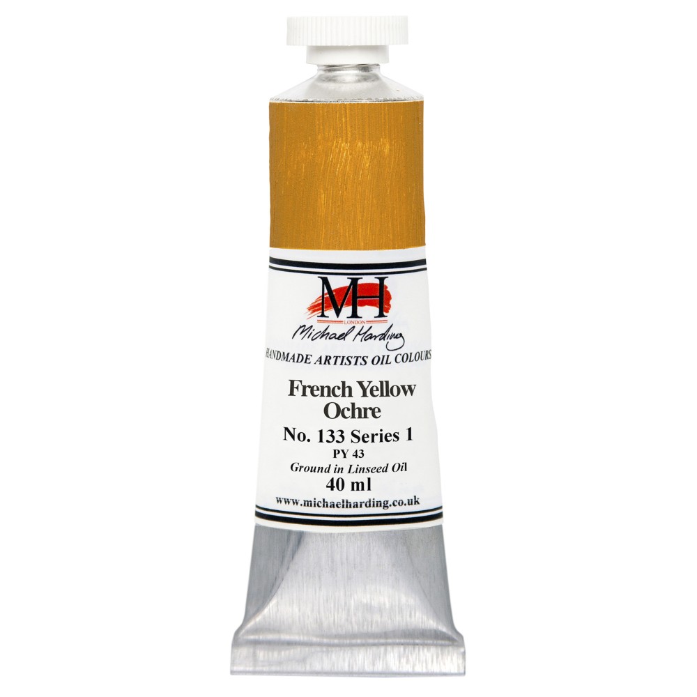 Farba olejna - Michael Harding - 119, Yellow Ochre, 40 ml