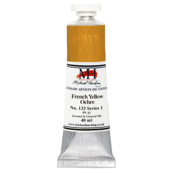 Farba olejna - Michael Harding - 119, Yellow Ochre, 40 ml