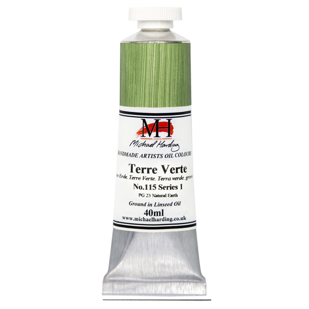 Oil paint - Michael Harding - 115, Terre Verte, 40 ml