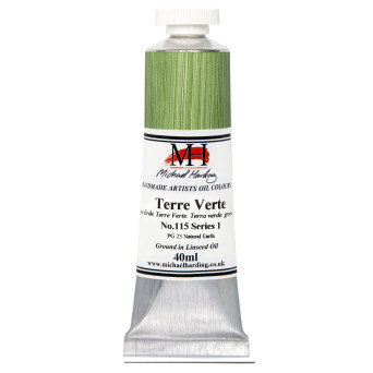Farba olejna - Michael Harding - 115, Terre Verte, 40 ml