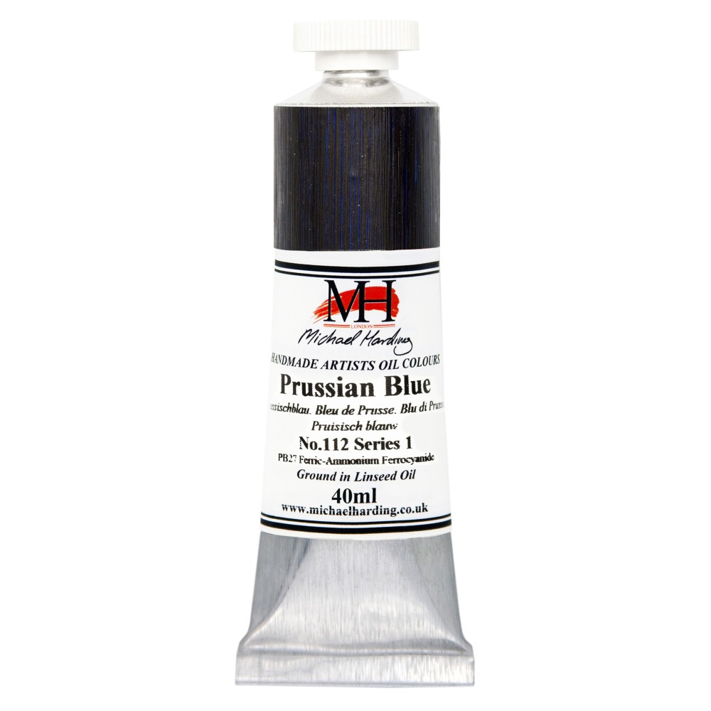 Oil paint - Michael Harding - 112, Prussian Blue, 40 ml