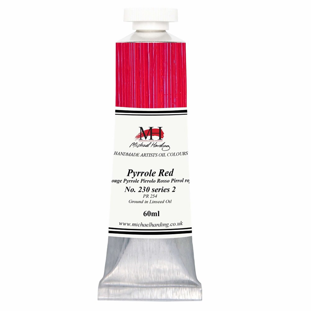 Farba olejna - Michael Harding - 230, Pyrrole Red, 40 ml