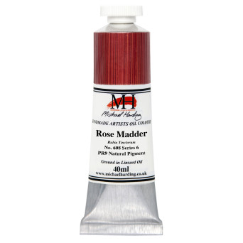 Farba olejna - Michael Harding - 608, Rose Madder, 40 ml