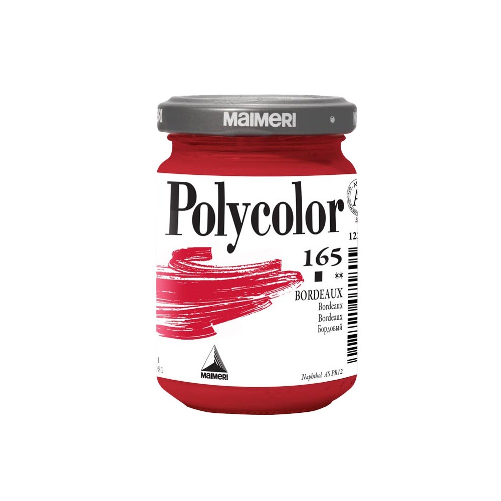 Farba akrylowa Polycolor - Maimeri - 165, Bordeaux, 140 ml