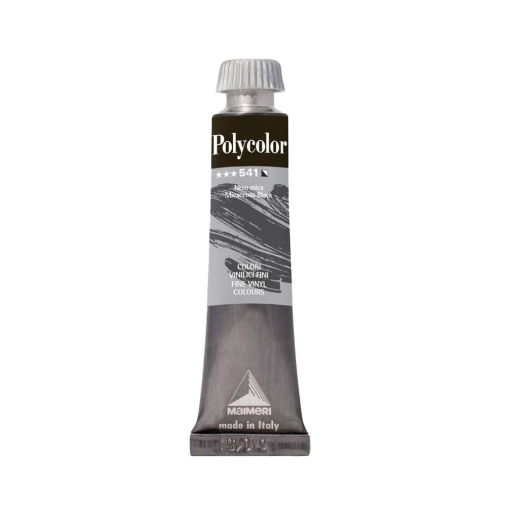 Farba akrylowa Polycolor - Maimeri - 541, Micaceous Black, 20 ml