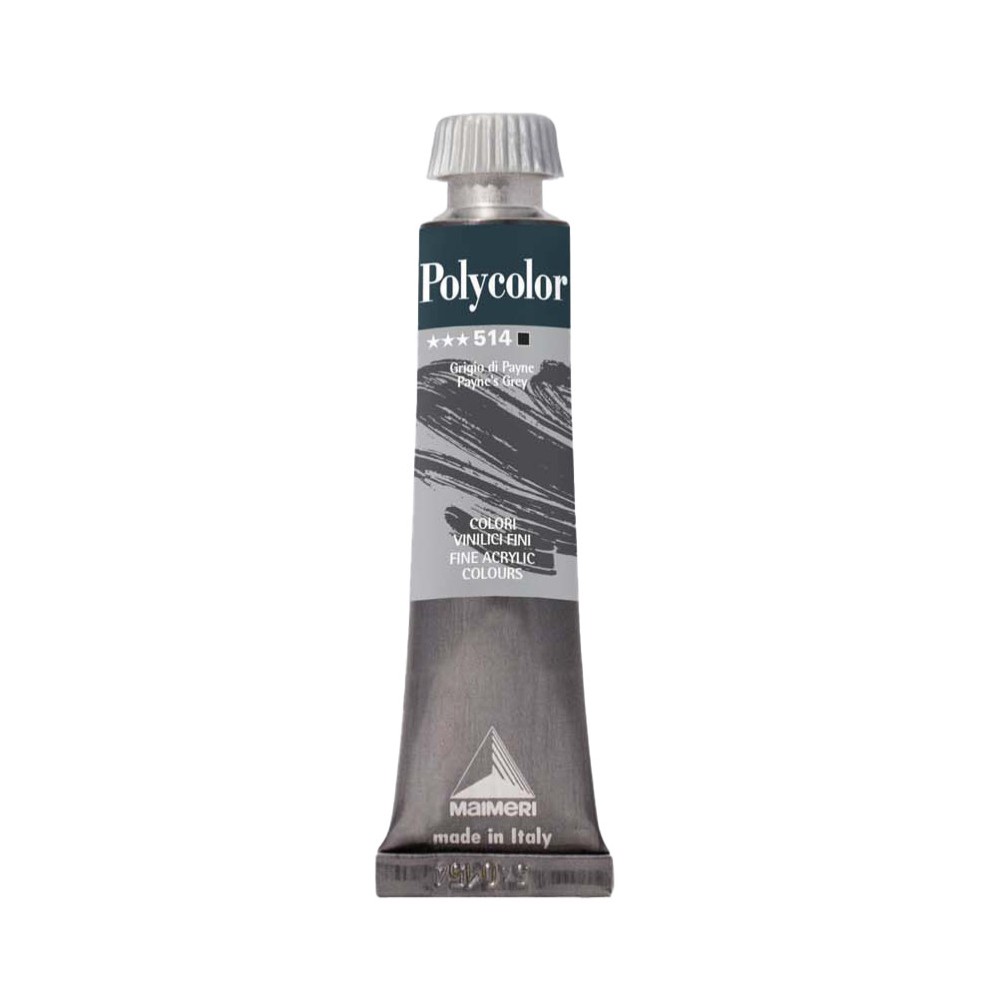 Acrylic paint Polycolor - Maimeri - 514, Payne's Grey, 20 ml