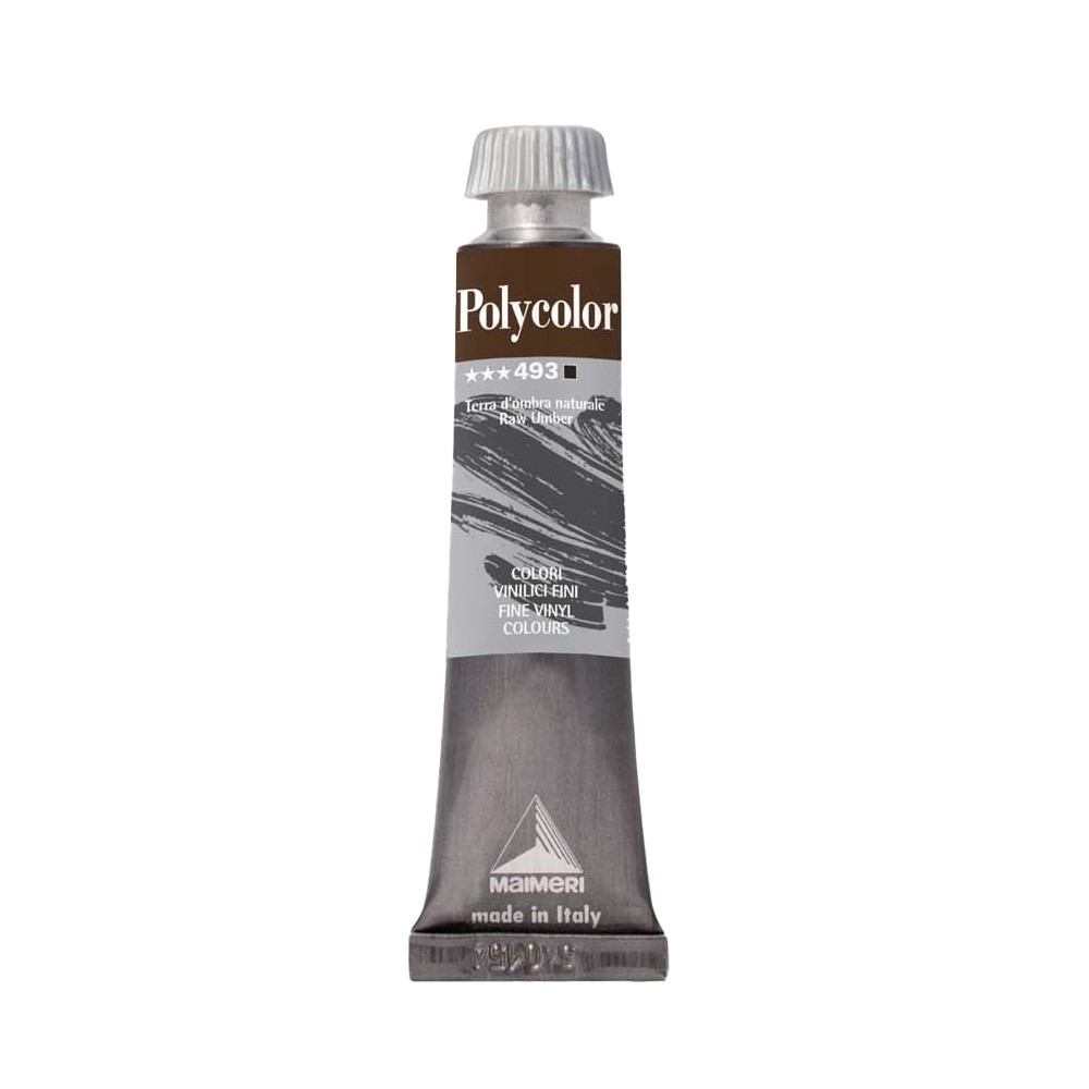 Acrylic paint Polycolor - Maimeri - 493, Raw Umber, 20 ml
