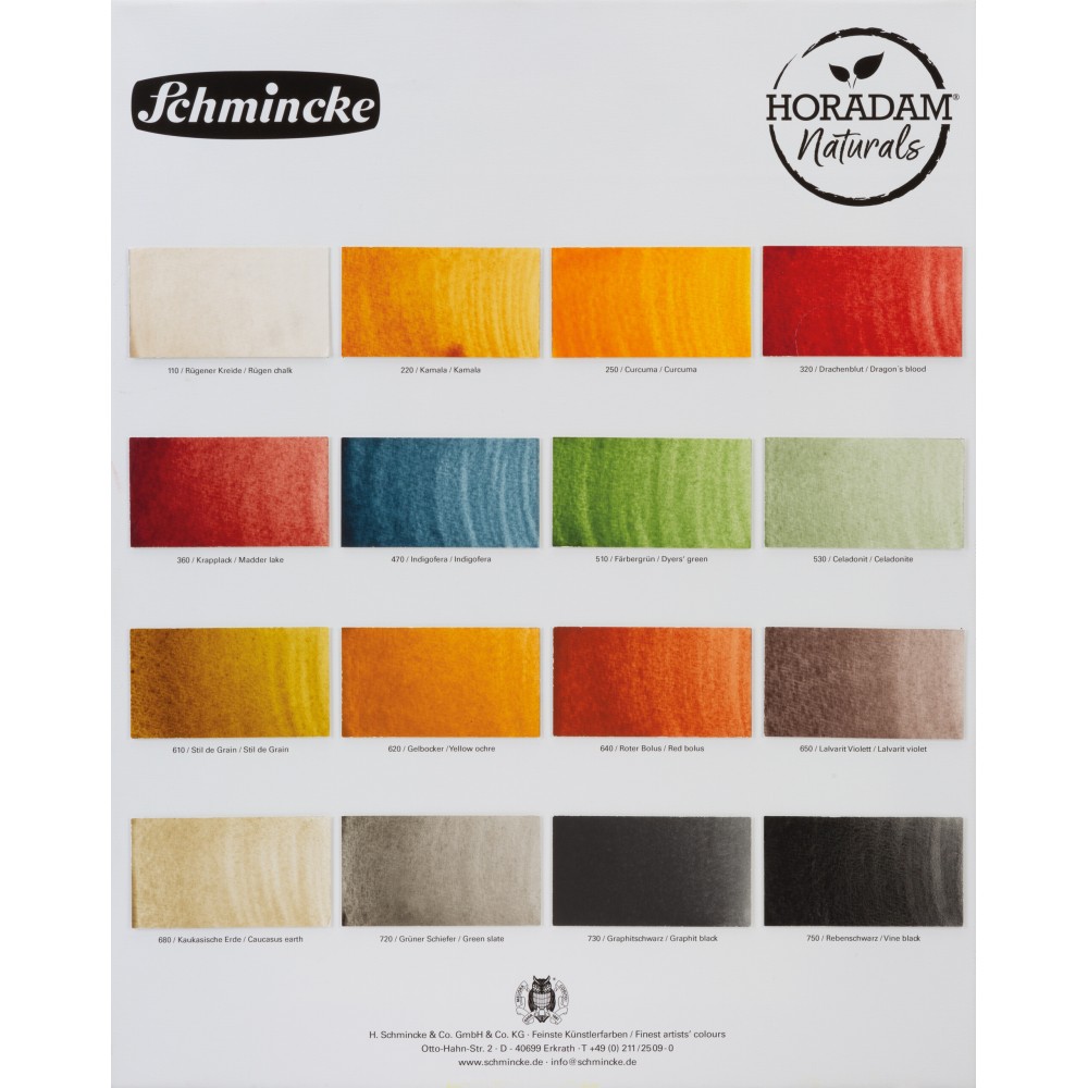 Horadam Naturals watercolor paint - Schmincke - 680, Caucasian Earth, 15 ml