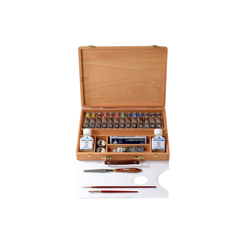 Zestaw farb akrylowych Polycolor - Maimeri - 13 kolorów x 20 ml