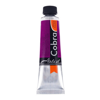 Farba olejna Cobra Artist - Cobra - 537, Permanent Violet Medium, 40 ml