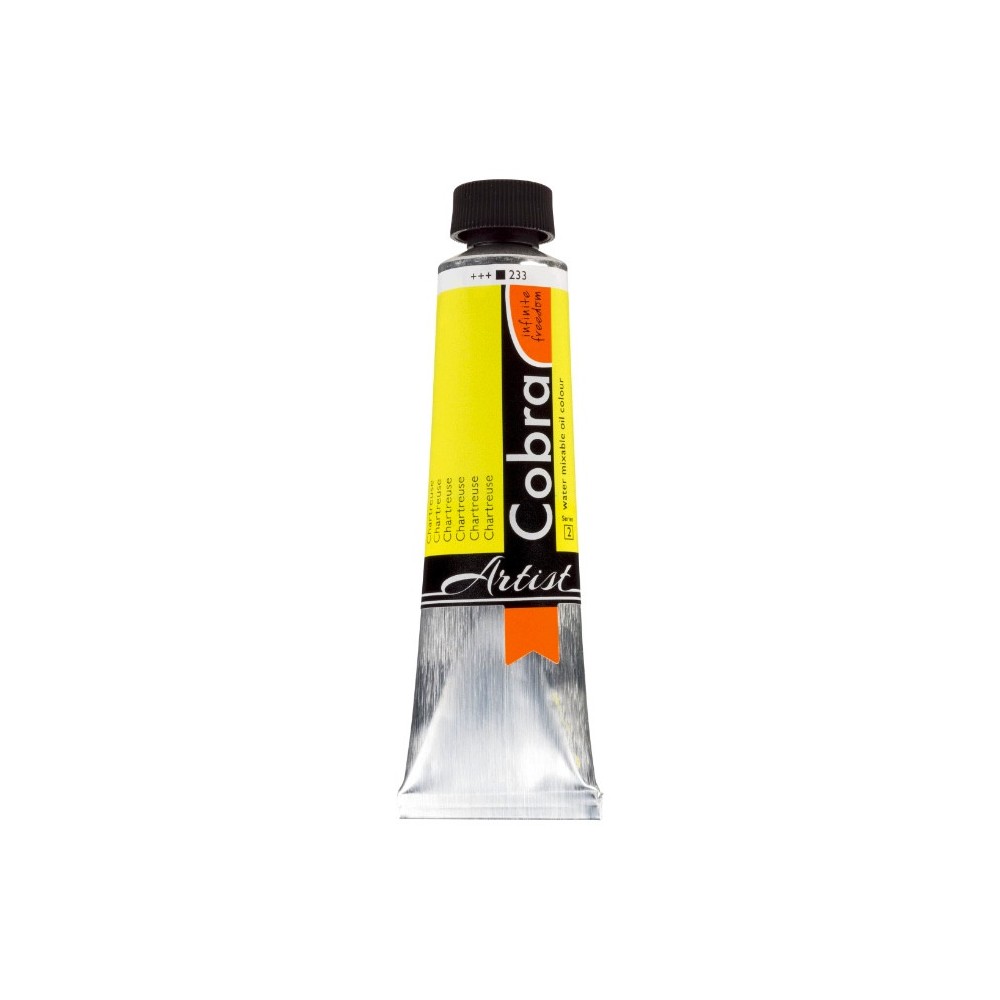 Farba olejna Cobra Artist - Cobra - 233, Chartreuse, 40 ml
