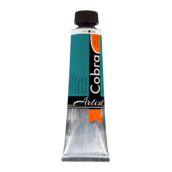 Farba olejna Cobra Artist - Cobra - 542, Caribbean Blue, 40 ml