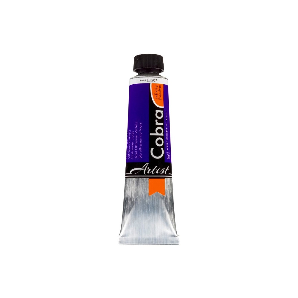 Farba olejna Cobra Artist - Cobra - 507, Ultramarine Violet, 40 ml
