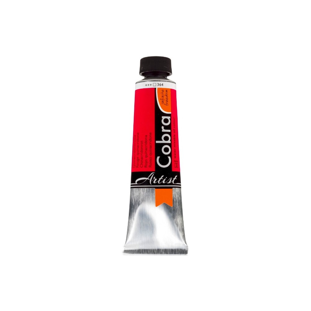 Cobra Artist oil paints - Cobra - 364, Quinacridone Red, 40 ml