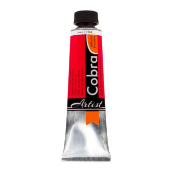 Farba olejna Cobra Artist - Cobra - 364, Quinacridone Red, 40 ml