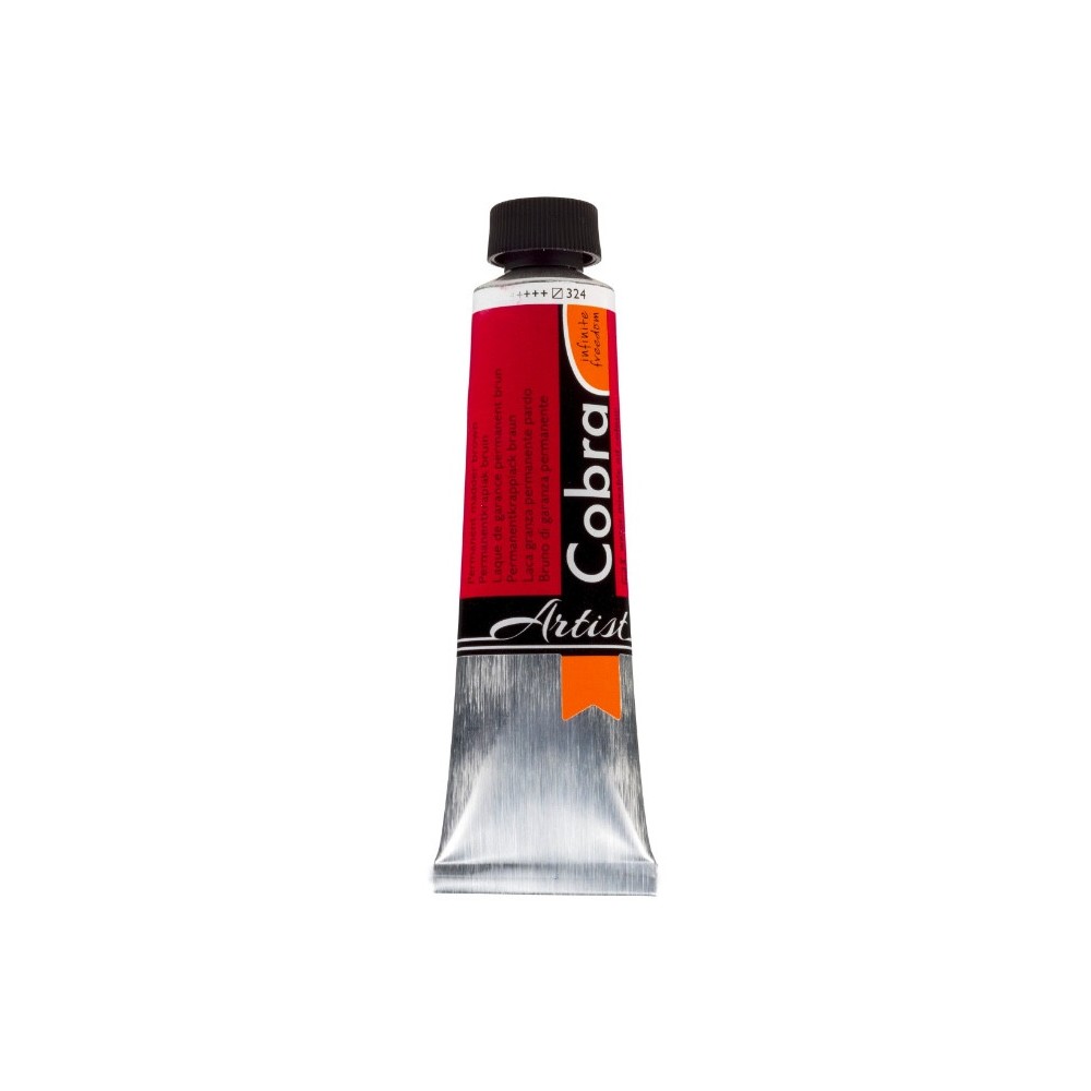 Cobra Artist oil paints - Cobra - 324, Permanent Madder Brown, 40 ml