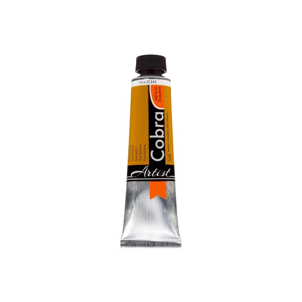 Farba olejna Cobra Artist - Cobra - 242, Aureoline, 40 ml