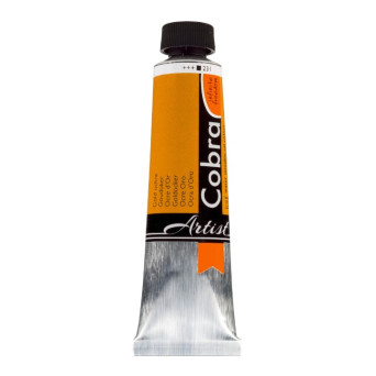 Farba olejna Cobra Artist - Cobra - 231, Gold Ochre, 40 ml