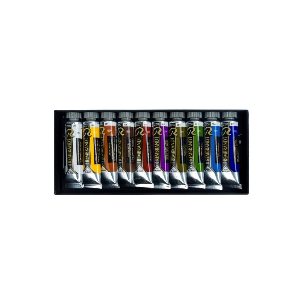 Set of oil paints Landscape - Rembrandt - 10 x 15 ml