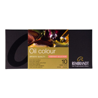 Zestaw farb olejnych Portrait - Rembrandt - 10 kolorów x 15 ml