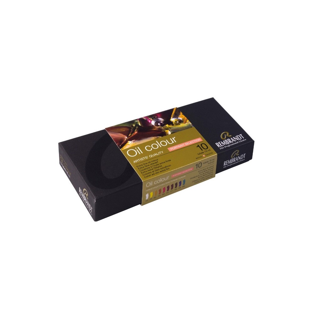 Set of oil paints Portrait - Rembrandt - 10 x 15 ml