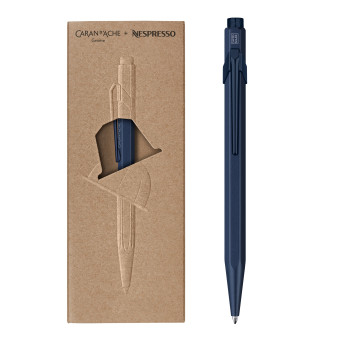 Ekologiczny długopis 849 Nespresso - Caran d'Ache - ciemnoniebieski