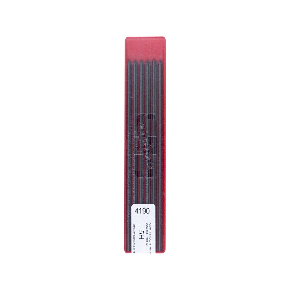Auto-feed mechanical pencil lead refills - Koh-I-Noor - 5H, 2 mm