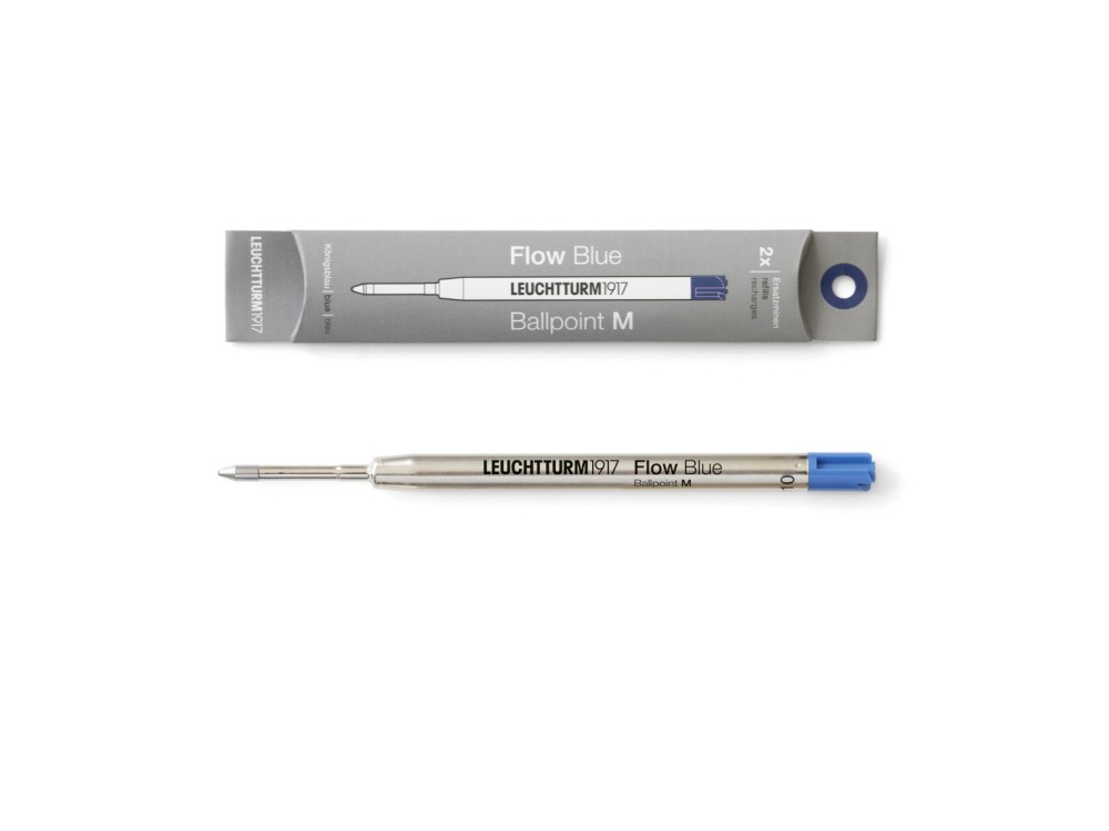 Refills for Drehgriffel Nr.1 pen - Leuchtturm1917 - Royal Blue, M, 2 pcs.