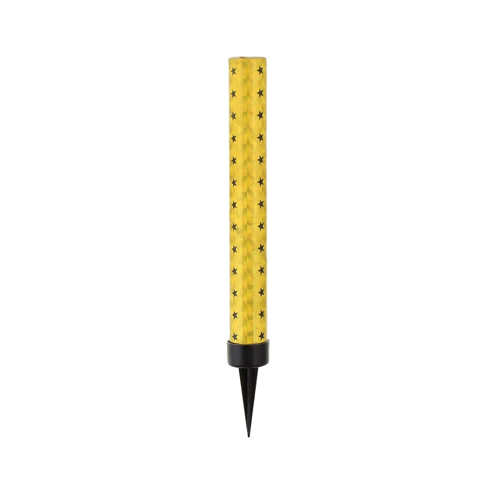 Fontanna tortowa w gwiazdki - złota, 12 cm