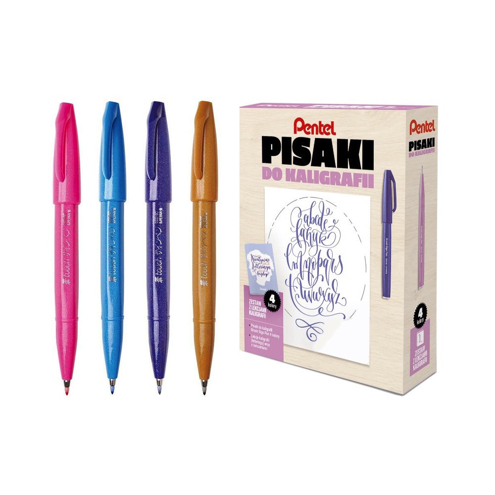 Lettering course Pentel PSVY calligraphy kit