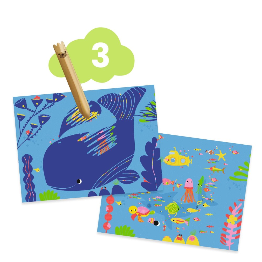 Set of 6 creative activities - Djeco