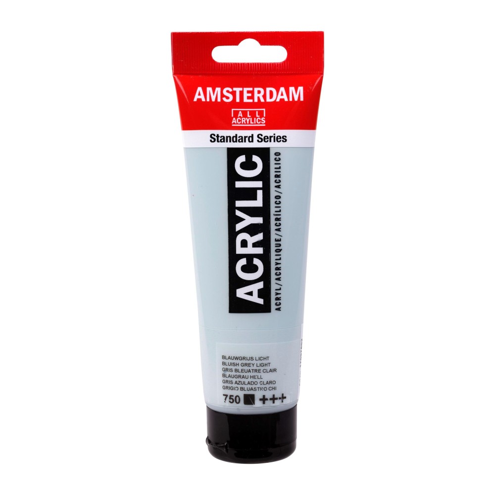 Acrylic paint in tube - Amsterdam - 750, Bluish Grey Light, 120 ml