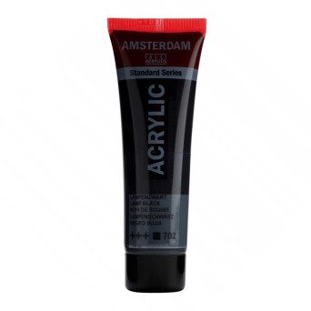 Farba akrylowa - Amsterdam - 850, Metallic Black, 20 ml