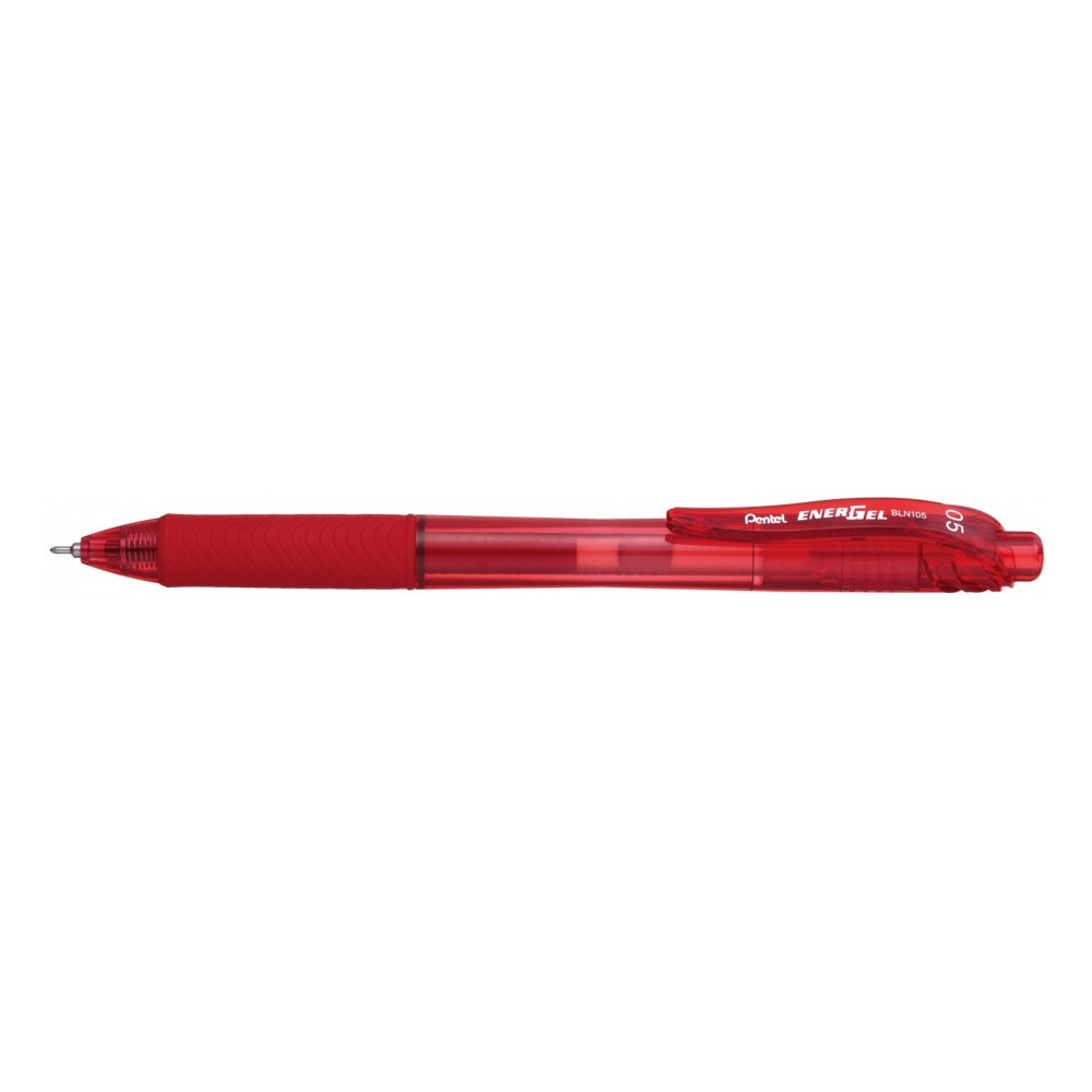 Rollerball needle tip pen EnerGel 105 - Pentel - red, 0,5 mm