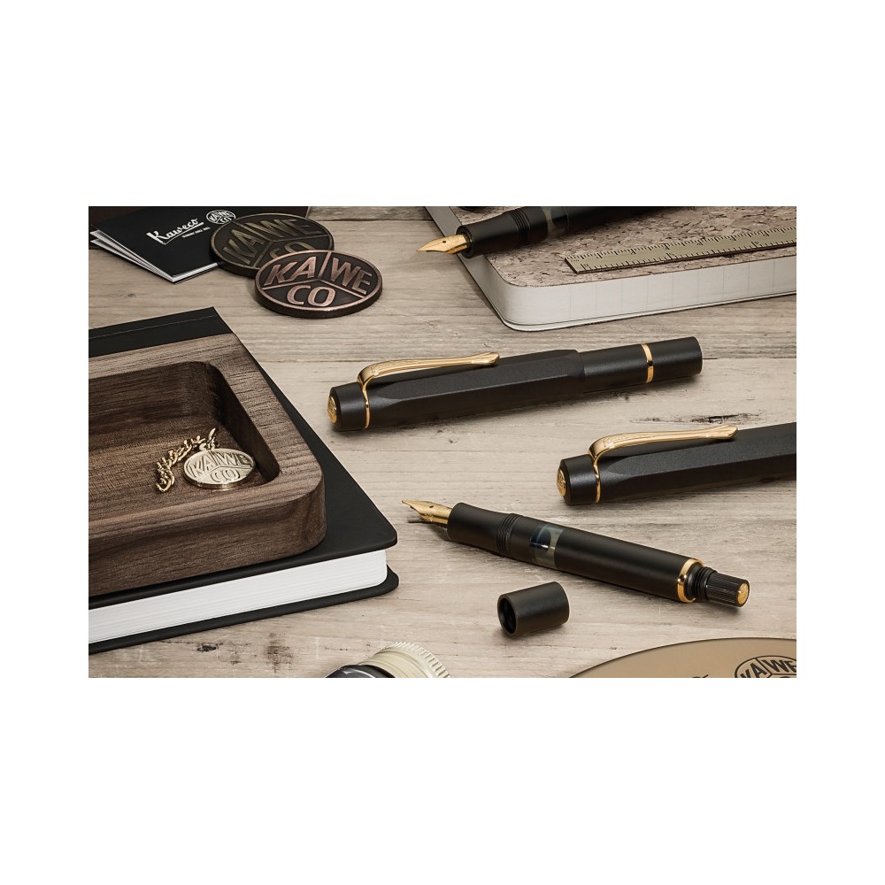 Fountain pen Sport Piston Filler - Kaweco - Black, BB