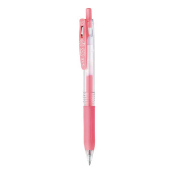 Sarasa Clip gel pen - Zebra - Milk Red, 0,5 mm