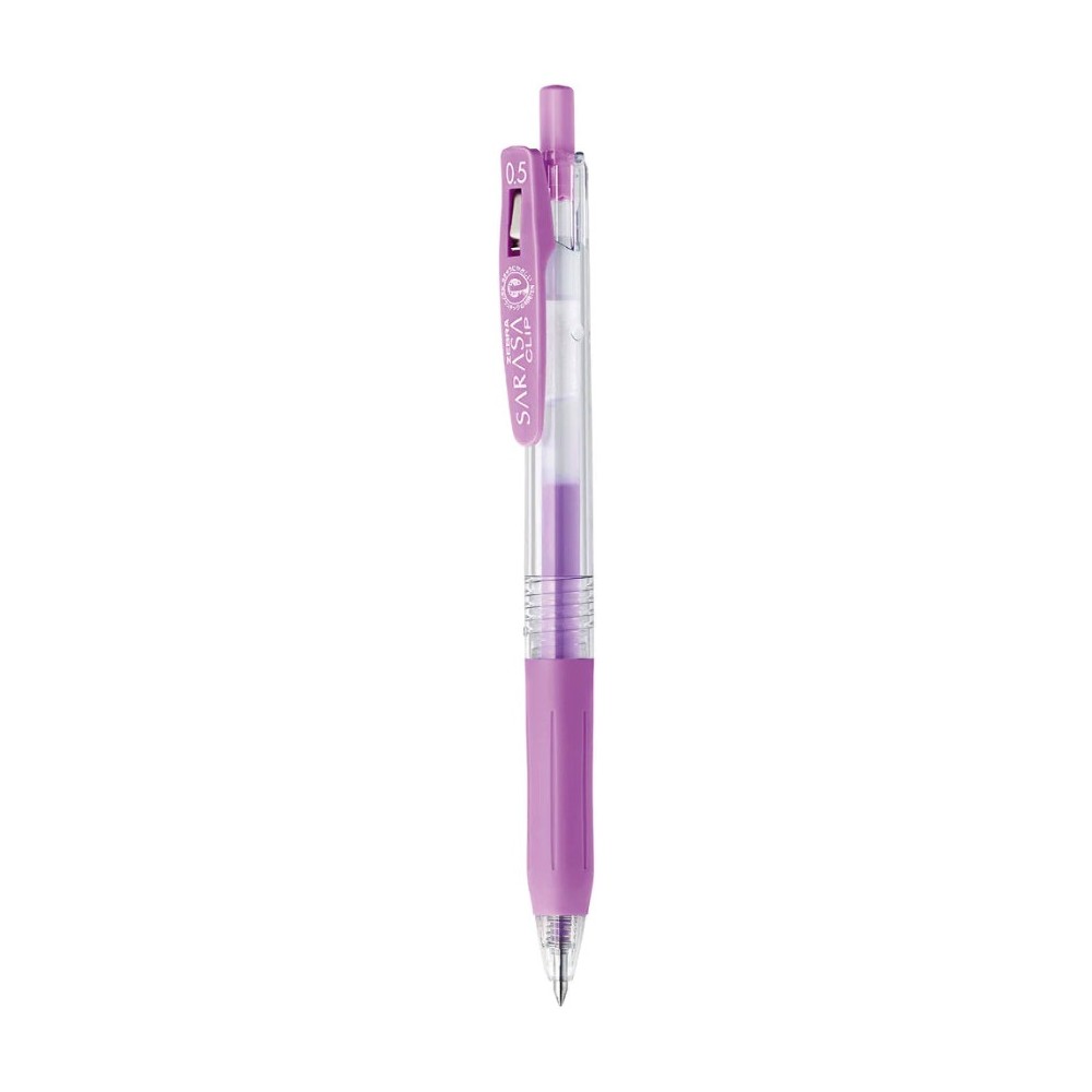 Sarasa Clip gel pen - Zebra - Milk Purple, 0,5 mm