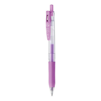 Sarasa Clip gel pen - Zebra - Milk Purple, 0,5 mm