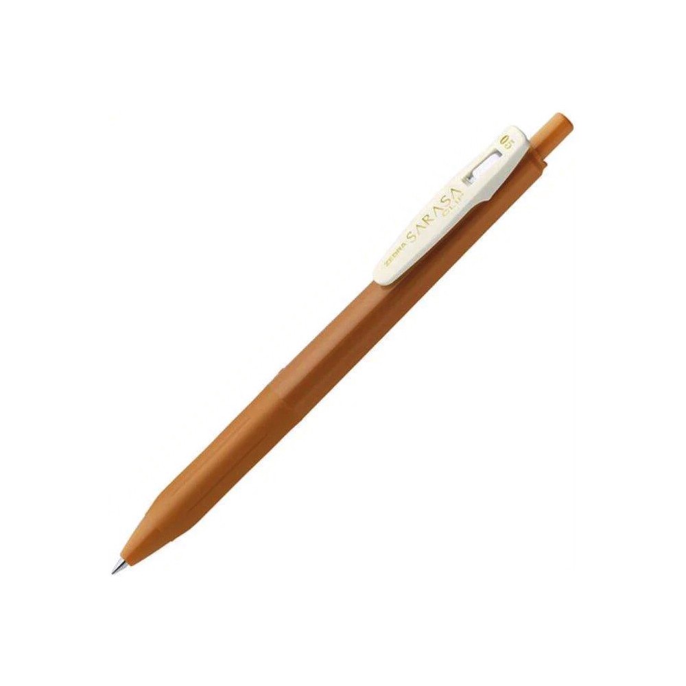 Sarasa Clip gel pen - Zebra - Camel Yellow, 0,5 mm