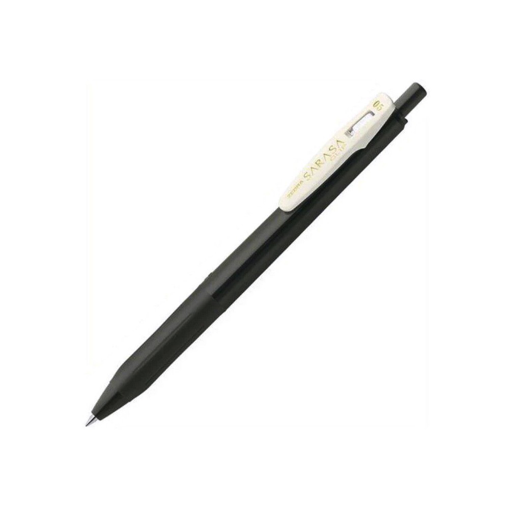Sarasa Clip gel pen - Zebra - Vintage Sepia Black, 0,5 mm
